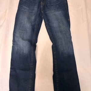 True Religion Dark Blue Straight Jeans